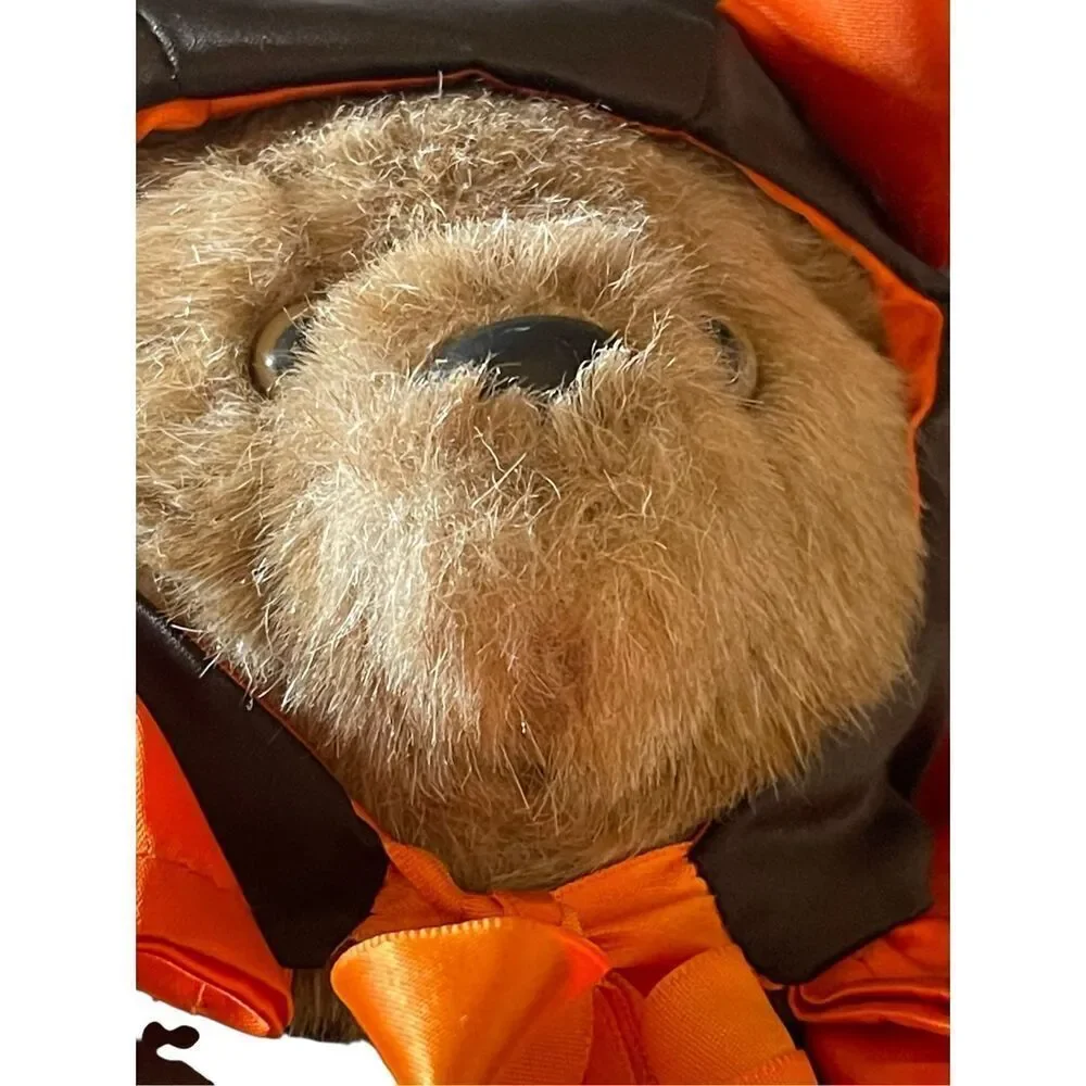 Heartline Black Tan Orange Halloween Vampire Bat Bear Plush Stuffed Animal Toy